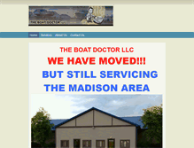 Tablet Screenshot of boatdoctor.biz